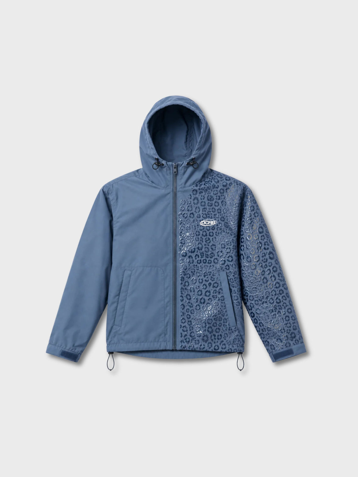 DCRB Black Water Reactive Cheetah Rain Jacket