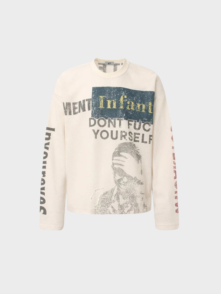 DCRB Vintage Copycat Print Longsleeve