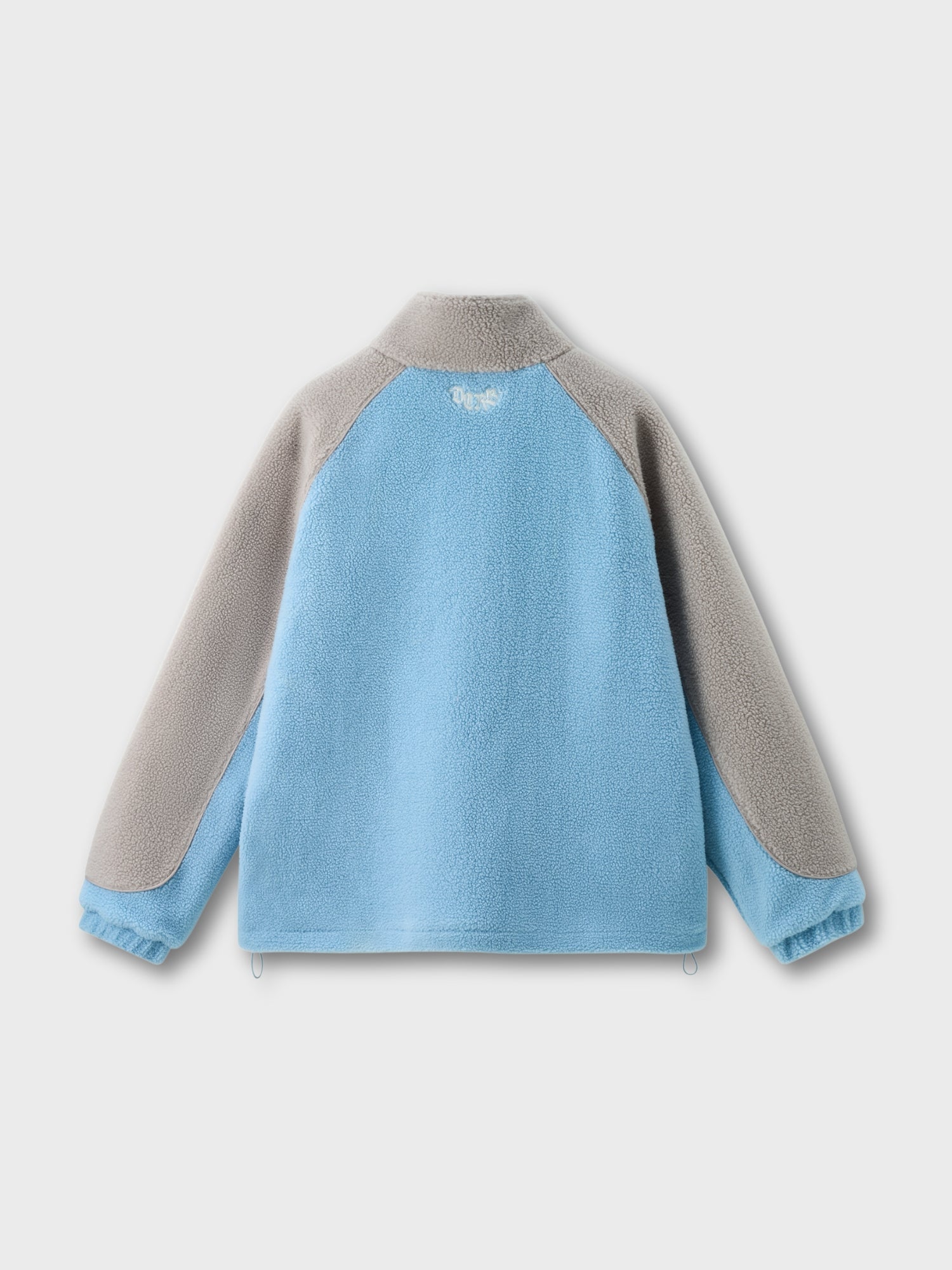 DCRB Two Tone Sherpa Fleece Jacket Blue