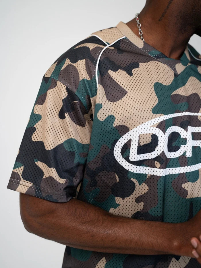 DCRB Camo Football Tee