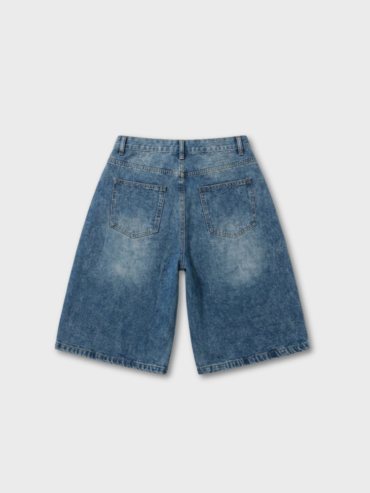 DCRB Striped Barrel Denim Jorts