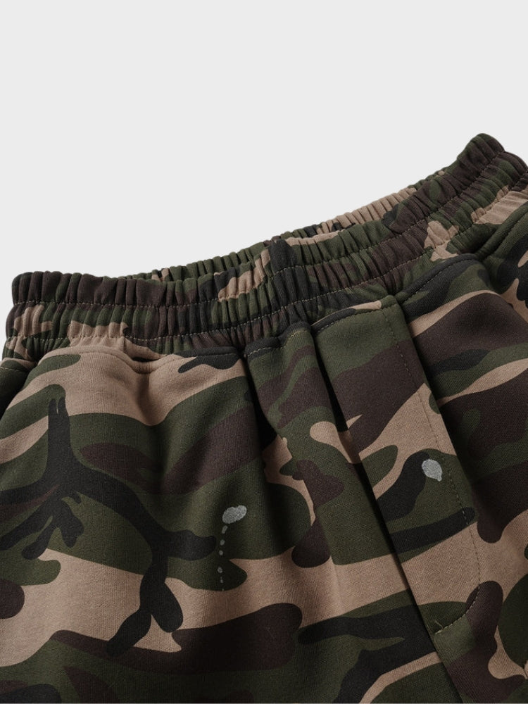 DCRB Camo Patchwork Baggy Jorts