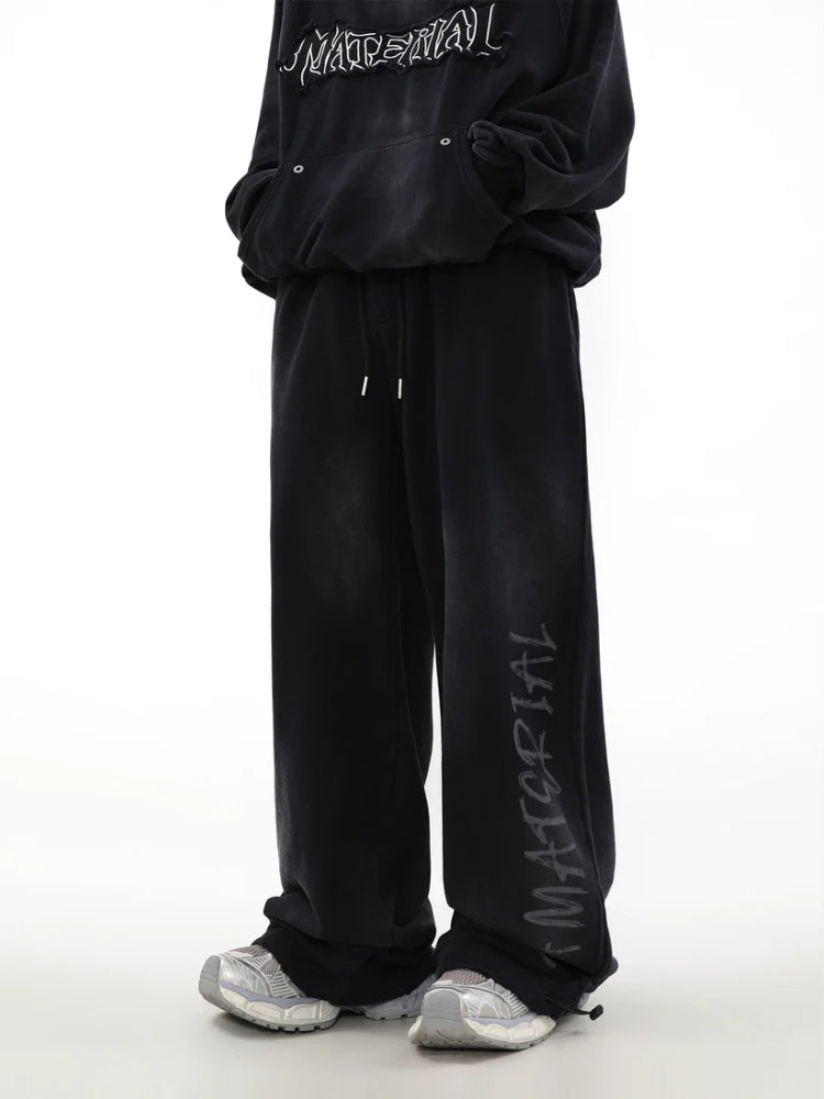 DCRB Distressed Material Joggers