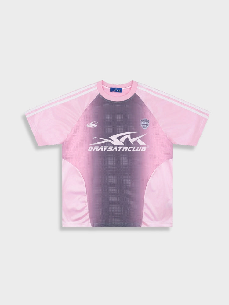 DCRB Distressed Football Mesh Tee