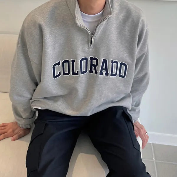 Vintage Colorado Pullover mit Zipper