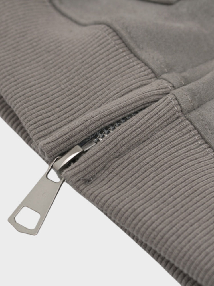 DCRB Two Piece Suede Hoodie