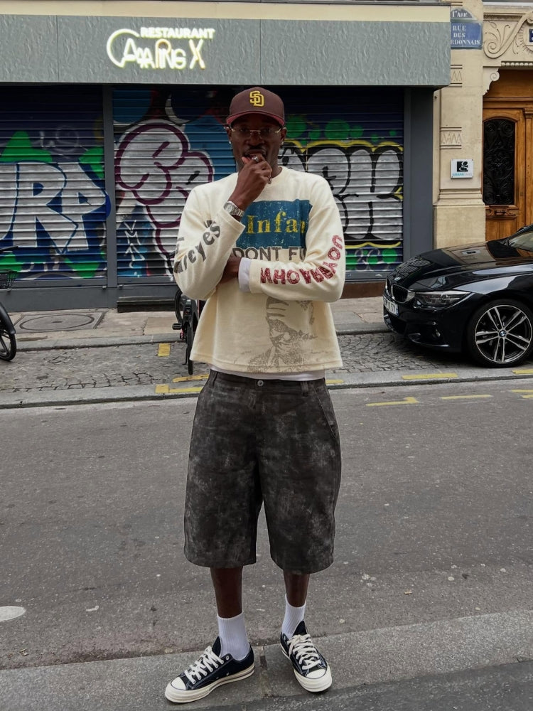 DCRB Vintage Copycat Print Longsleeve