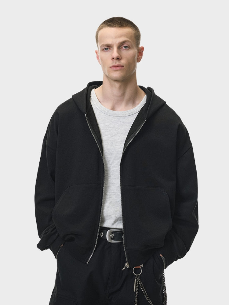 DCRB Boxy Fit Sweater with Zipper