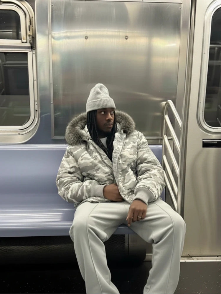 DCRB Snow Camo Winter Jacket