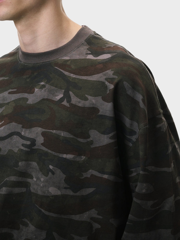 DCRB Camo Boxy Fit Longsleeve