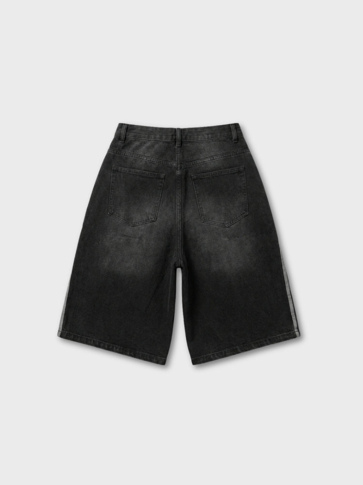 DCRB Striped Barrel Denim Jorts