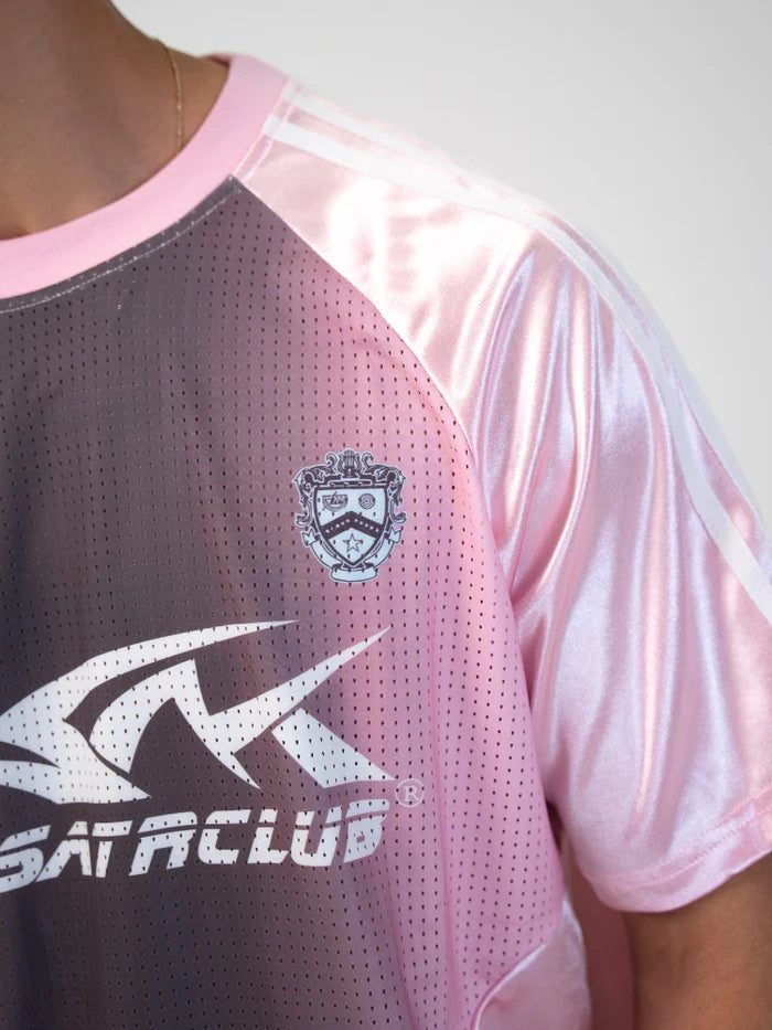 DCRB Distressed Football Mesh Tee