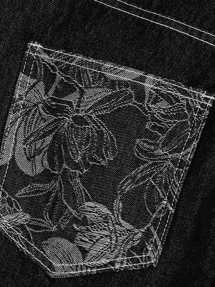 DCRB Raw Black Denim Jorts