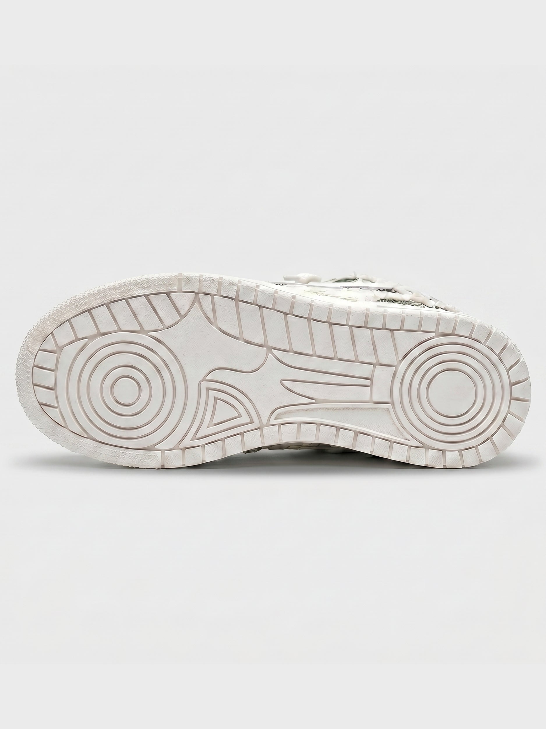 DCRB Broken Camo Green Sneakers