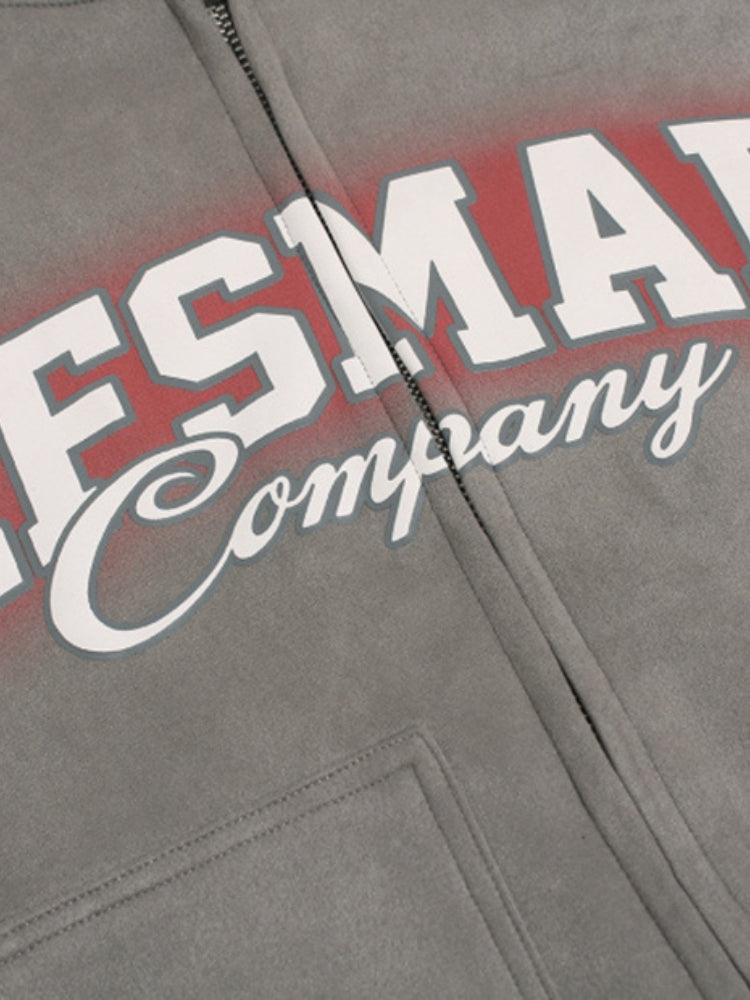 DCRB Two Piece Suede Hoodie