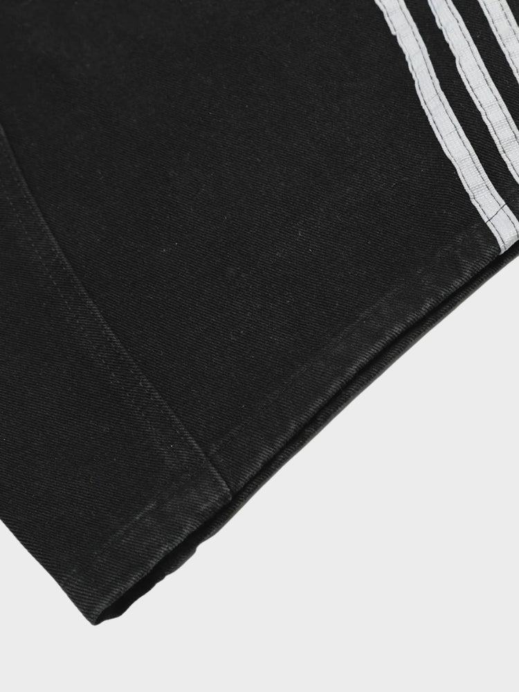 DCRB Striped Barrel Denim Jeans