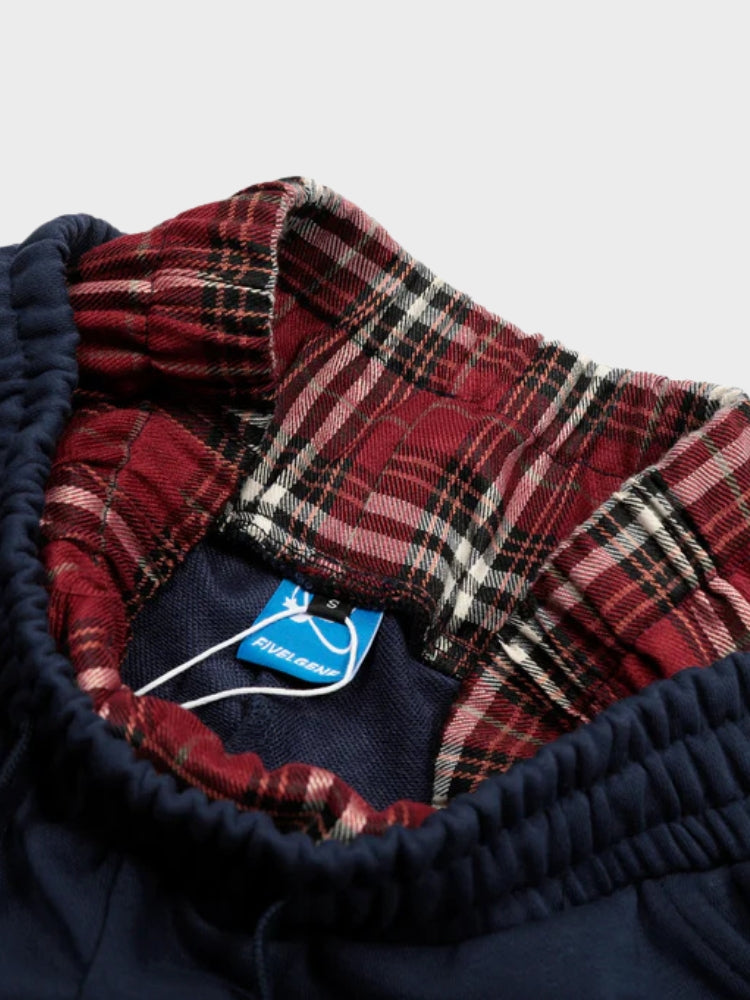 DCRB Double Waist Checkered Jogger