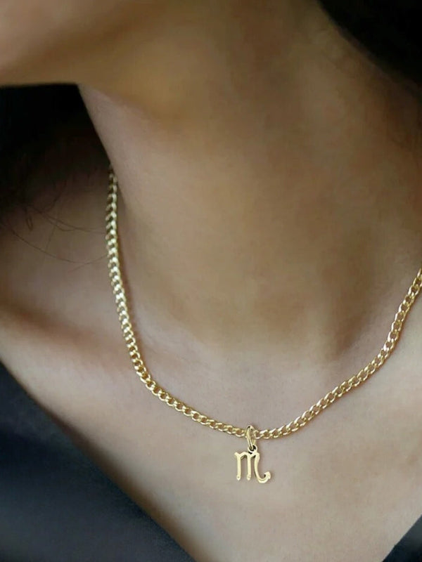 Cuban Zodiac Sign Necklace