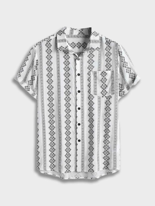 Geomatric Shirt - Verdi